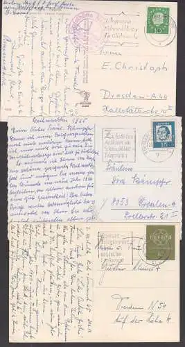 Schmuckblatt-Telegramme Übersee Telegramm deutsche Funkwege 3 MWSt., Gipfelhütte Nebelhorn Hüttenstempel