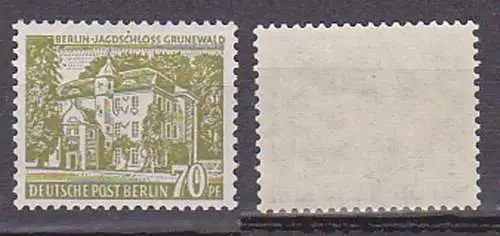 Jagdschloss Grunewald Berlin (West) 123 postfrisch