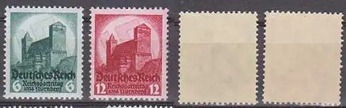 Nürnberg Reichsparteitag Burg Deutsches Reich 546/47