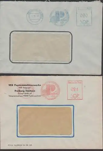 Freiberg AFS Papiermaschinenwerke VVB Polgraph von 1953 bzw. 1955, hier PLGZ aptiert