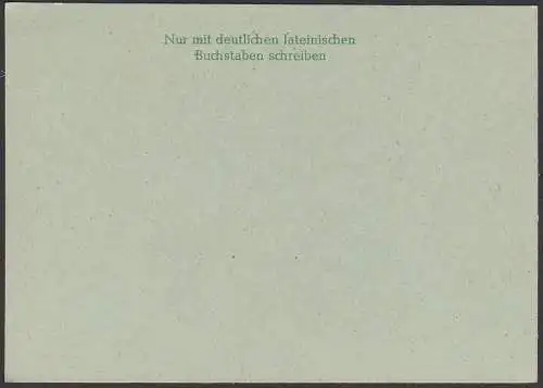 SBZ Mecklenburg-Vorpommern 6 Pf. Ganzsache ungebraucht