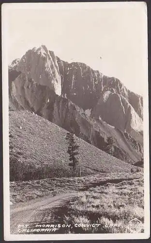 Morrison m.t. connict lake, card photo 1931 USA to germany