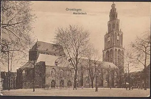 NL GRONINGEN Martinikerk Kirche 1920
