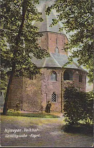 NIJMEGEN 1909 Nimwegen Valkhof Kapelle Karolingische Kapel