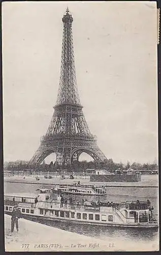 Paris - Hafen Motorschiff La Tour Eiffel