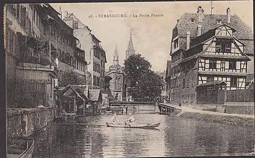 Strasbourg Strassburg la petite France 1918