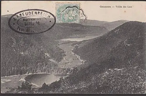 Gerardmer Gerdsee Vallée des Lacs Restaurant Schlucht J. Freudenreich
