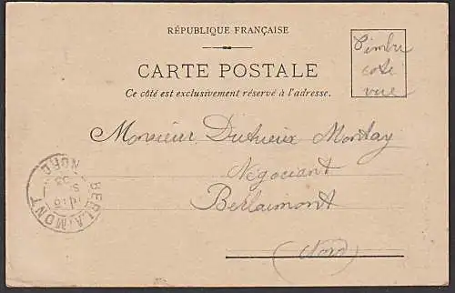 Ak Bordeaux Bordèu Monument Statue de Vercingetorix allees Damour carte postale 1903