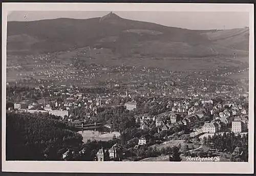 Reichenberg Liberec Sudetengau Gesamtansicht *