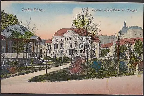 Teplitz-Schönau Teplice Teplice-Šanov Kaiserin Elisabetbad