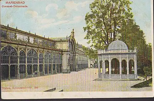 Mariánské Lázně Kursalon Cursaal Colonade Verlag Globus Kötzschenbroda 506 ungebraucht ** Ak MARIENBAD