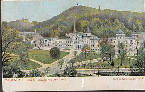 MARIENBAD Neubad Kursalon mit Kreuzberg Verlag Globus Kötzschenbroda ungebraucht **