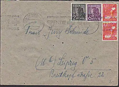 DÜSSELDORF Deutsches Rotes Kreuz Spende auch Du und werde Mitglied MWSt.