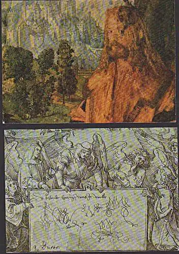 MC Albrecht Dürer Germay BRD PSo3 5 Ganzsachen-Karten Selbstbildnis Engelsmesse Rosenkranzfest