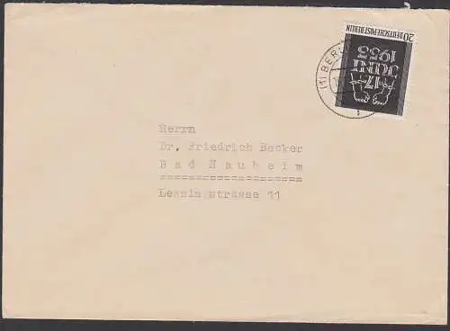 Volksaufstand  in Ostberlin und der DDR, 17. Juni 1953, 20 Pfg. Berlin(West) 110, Berlin SW 11, Hände sprengen Ketten