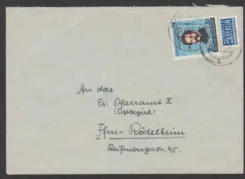 Carl Schurz 20 Pf. amerikanischer Staatsmann BRD 155 mit NO, dt. Freiheitskämpfer