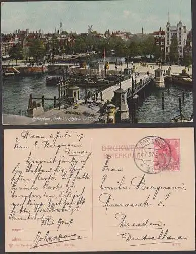 Rotterdam Nederland 7.7.07Oude Hoofdplein en hringvliet