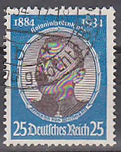 Deutsches Reich Kolonialgedenkfeier 1934, 25 Pf. Hermann von Wissman gest., DR 543