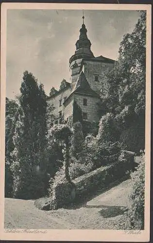 Friedland Schloss in Böhmen 1928 St. Liberec Seidenberg, Reichenberg