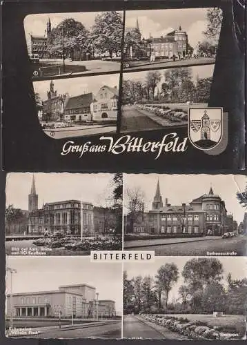 Bitterfeld Kulturpalast Wilhelm Pieck, Rathaus Rathenaustr. Stadtmuseum