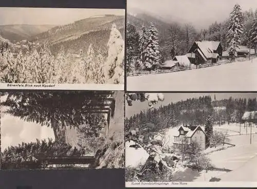 Bärenfels Haus Marie, Kurort, FDGB-Ferienheim 4 Karten, Kipsdorf