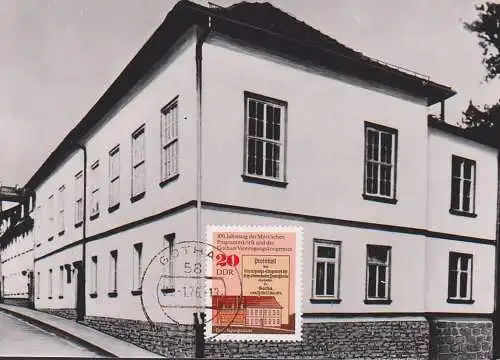 MC Gotha Tivoli Tagungsstätte aus Zdr., DDR 2071 auf Foto