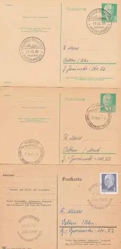 Warnemünde, Sassnitz, 3 SSt.  Fähre Warnemünde - Gedser, Sassnitz - Trelleborg