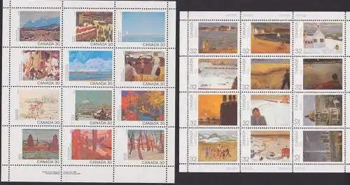 Canada 1984 Canada day 12v m/s, Mint NH, Art - Modern Art (1850-present)