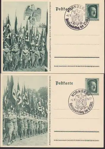 N?rnberg SSt. Reichsparteitag auf GA P264 03, 04 Fahnentr?ger