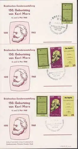 MC 1365, Karl Marx 150. Geburtsstag, kommunistische Manifest