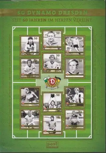 Dynamo Dresden Fussball-Legenden **, Ulf Kirsten, Hans Jügen Dörner, Klaus Sammer, Reinhard Häfner