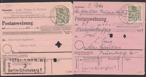 PA ?ber 40,00; 69,00 DM mit 50 Pfg. Reichstagsgeb?ude (Berlin-West 53)