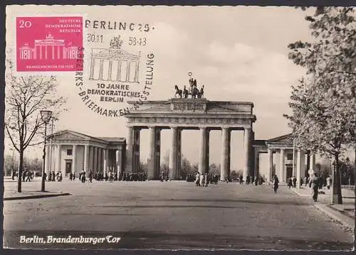 MC 665 Brandenburger Tor SSt. 10 Jahre Demokratisches Berlin