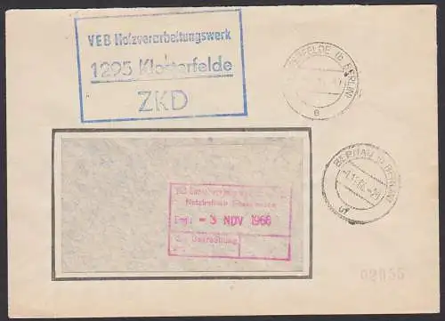 Klosterfelde R3 ZKD-St in abweichender Farbe blau statt violett 1.11.66