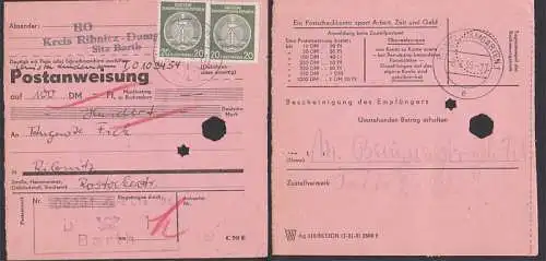 Barth PA 20 Pfg (2) Dienst 8.7.59 Abs. HO Riebnitz-Damgarten