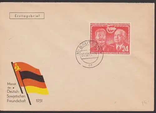 J. W. Stalin und Wilhelm Pieck auf FED Ost. Bautzen 01.12.51 (297) DSF
