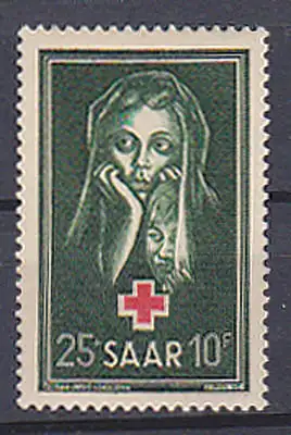 Saarluftpost (252/54) ** Saarschleife bei Mettlach