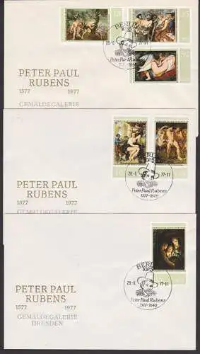 Peter Paul Rubens FDV 28.6.77 (2229/34) Leda mit dem Schwan