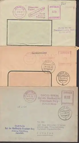 ZKD-AFS 3 Bfe Berlin Feinmechanik-Optik, Export Bergbau-Handel, Rat des Stadtbezirks Prenzlauer Berg