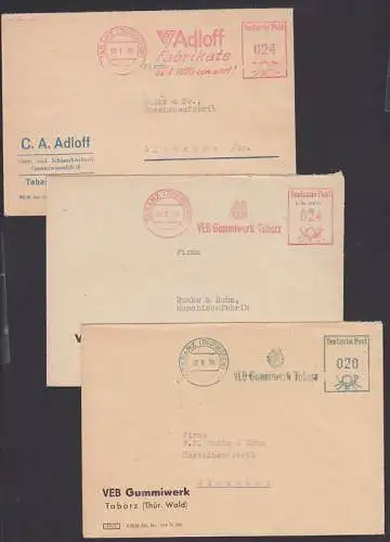 Tabarz (Thüringerwald) AFS Gummiwerk, ehemals Adloff Fabrikate Gurt- und Schlauchweberei