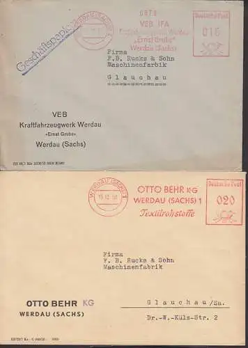 Werdau AFS Otto Behr K-G, IFA KfZ-Werk Ernst Grube