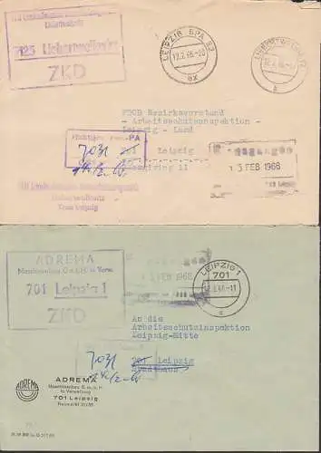 Liebertwolkwitz, Leipzig zwei ZKD-Bf mit R3 Richtiges Best.-PA ADREMA, Instandsetzungswerk