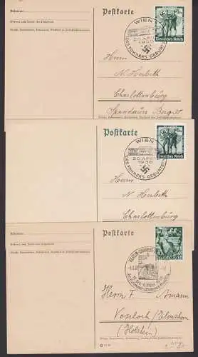 Wien 20. April 38 , Berlin-Charlottenburg SSt. Automobild- . Mororrad-Ausstellung,