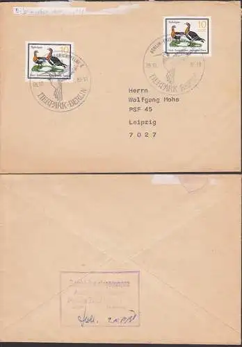 neu verschlossen nach "Beschädigt eingegangen Amtlich verschlossen Leipzig ?" SSt. 5.10.87