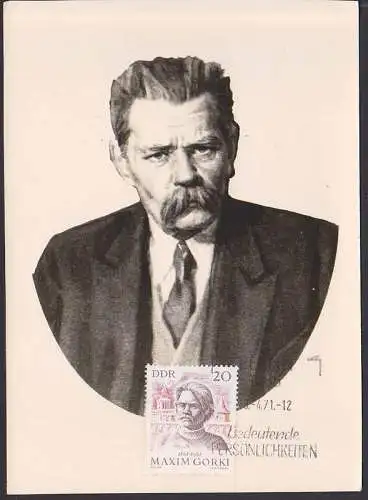 MC 1351 Maxim Gorki auf Foto