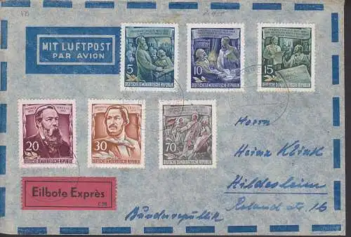 Friedrich Engels Lp-Eil-Brief nach Hildesheim aus Schwarzenberg (Ergeb) (489)