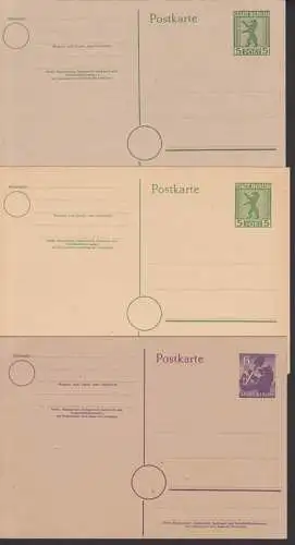 Berliner Br 3 ungebrauchte GA