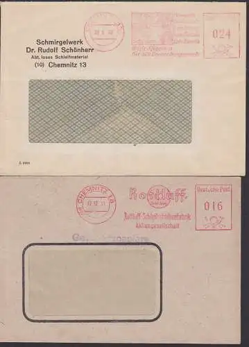 Chemnitz AFS aus 1948, 1951 Rottloff Schleifscheibenfabrik, Schmirgelwerk