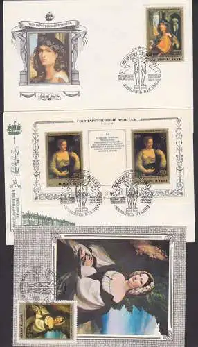 Corregio MC 5232 UdSSR,  italienischer Künstler Gemälde 1982