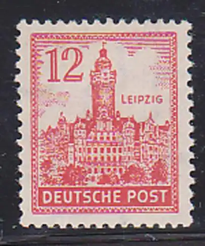 SBZ neues Rathaus Leipzig 155X posfrisch, bessere Wasserzeichen